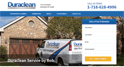 Desktop Screenshot of duracleanservicebybob.com
